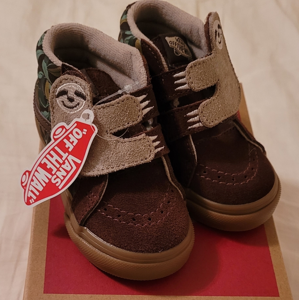 Vans, Toddler size 6.5 (sloth)